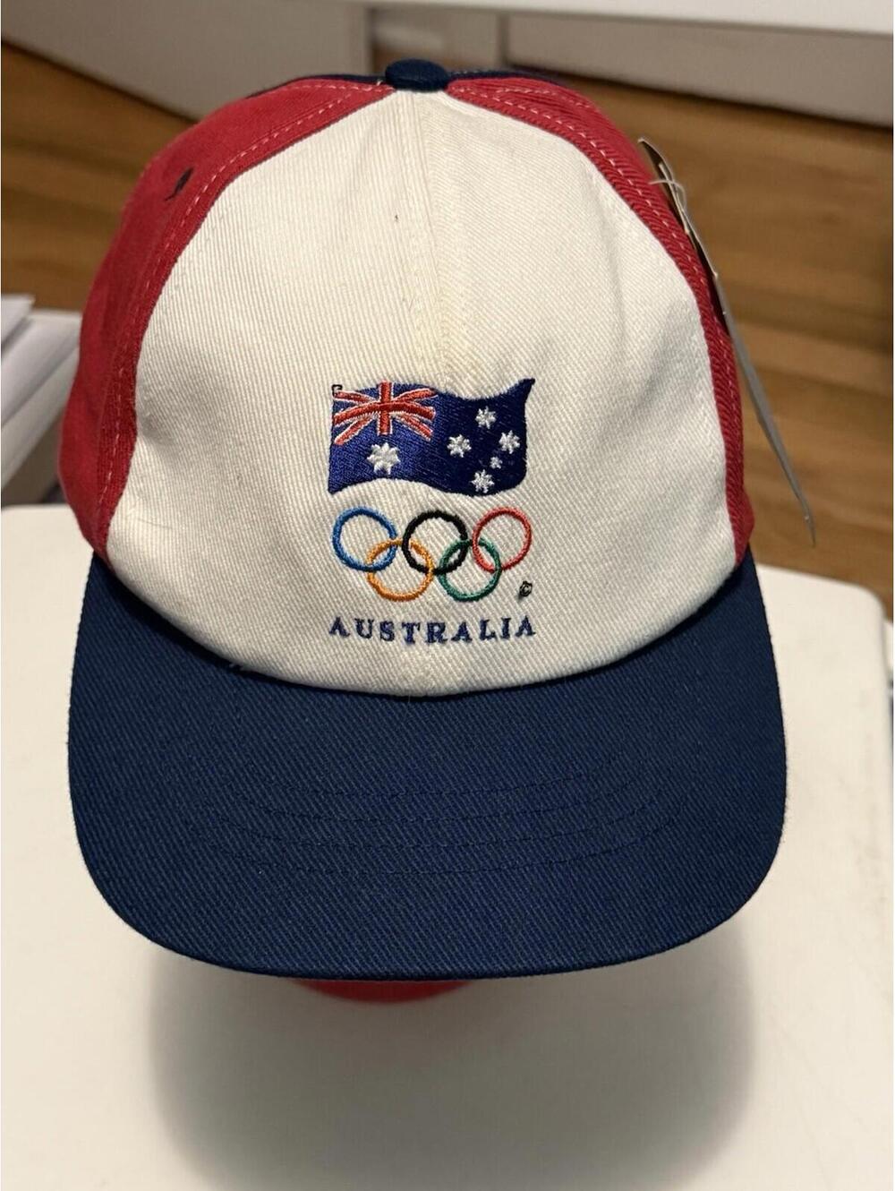 Vintage Team AUS Australia Flag 2000 Sydney Olympics Adjustable Back Cap Hat